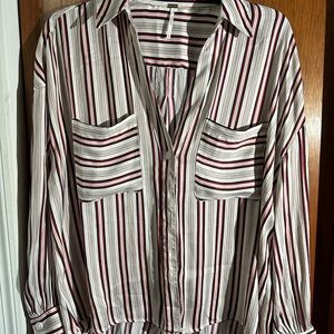 Free People Women’s Mad About You Button Down Shirt